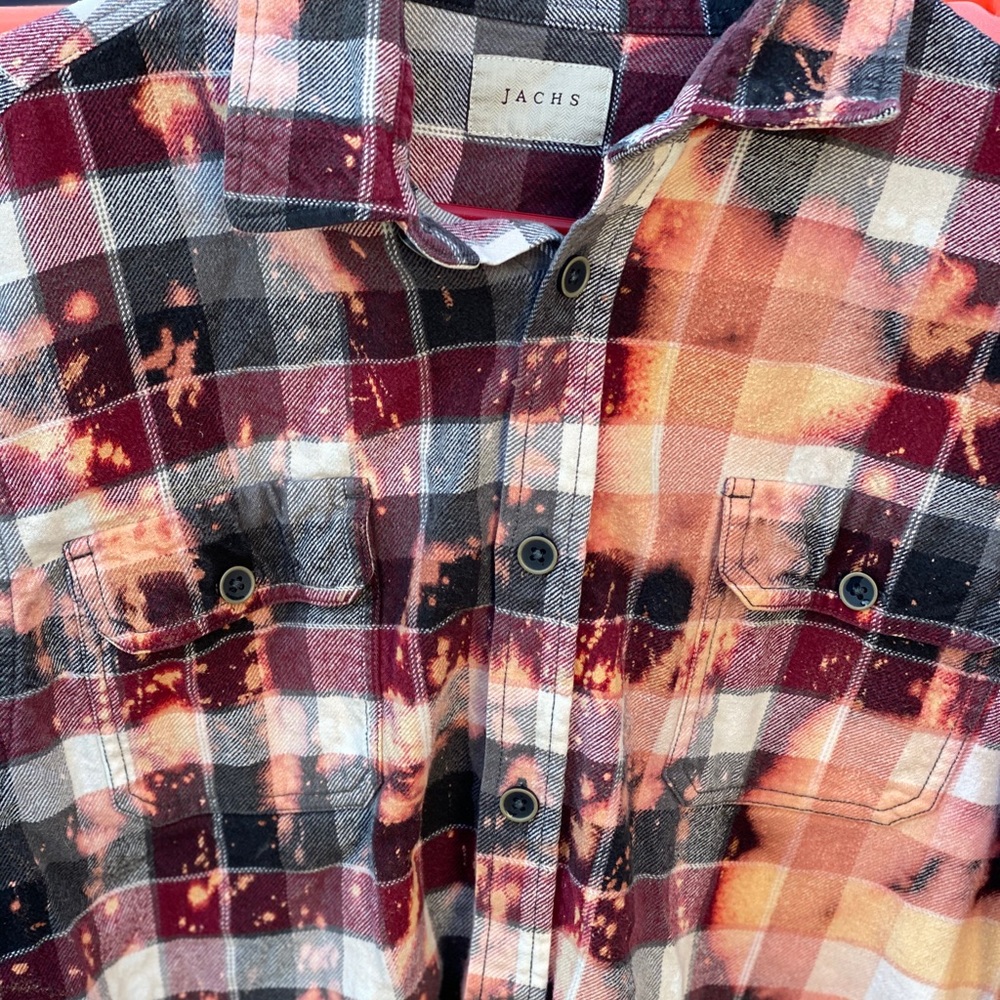 Hand Bleached Flannel